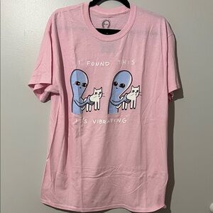 Aliens And Vibrating Cats Tee